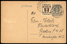 1921, Danzig, P 11 U.a, Brief - Lettres & Documents