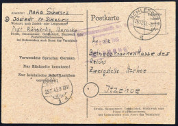 1945, Bizone, P 728, Brief - Covers & Documents