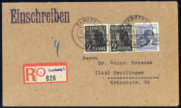 1948, Bizone, 50 I U.a., Brief - Briefe U. Dokumente