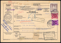 1953, Bizone, 98 II U.a., Brief - Briefe U. Dokumente