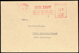 Bizone, Brief - Briefe U. Dokumente