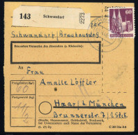 1948, Bizone, 93 Wg, Brief - Briefe U. Dokumente