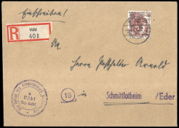1948, Bizone, A 49 II, Brief - Briefe U. Dokumente