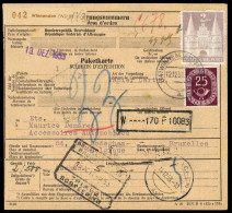1948, Bizone, 98 II U.a., Brief - Briefe U. Dokumente