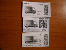 France Montimbrenligne Sur Fragment Camion Postal LV - Francobolli Stampabili (Montimbrenligne)