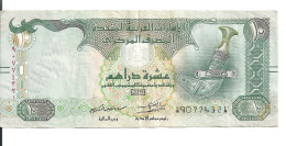 EMIRATS ARABES UNIS 10 DIRHAMS 2015 VF P 27 D - Ver. Arab. Emirate