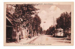 MARSEILLE / SAINT ANTOINE (13) - RARE - LE PASSAGE A NIVEAU - TRAM - Quartieri Nord, Le Merlan, Saint Antoine