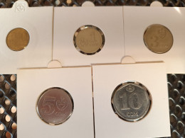 Kyrgyzstan COINS LOT (5 COINS) - Kirguistán