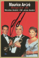 Maurice André (1933-2012) - Trompettiste Classique Français - Photo Signée - 90s - Singers & Musicians