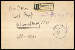 1948, Österreich, Brief - Mechanische Stempel