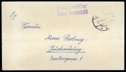 1947, Österreich, Brief - Mechanische Stempel