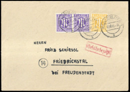 1945, Bizone, 1 (2) U.a., Brief - Briefe U. Dokumente
