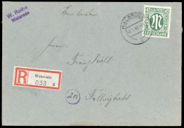 1945, Bizone, 31, Brief - Cartas & Documentos