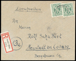 1945, Bizone, 31 (2), Brief - Briefe U. Dokumente