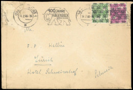 1948, Bizone, 39 II, 47 II, Brief - Briefe U. Dokumente
