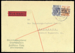 1948, Bizone, 44 I, 50 II, Brief - Cartas & Documentos
