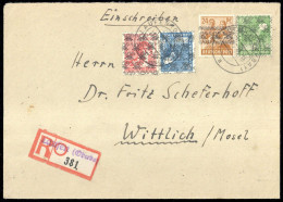 1948, Bizone, 46 II U.a., Brief - Briefe U. Dokumente