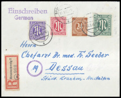 1945, Bizone, 24, 29 U.a., Brief - Briefe U. Dokumente