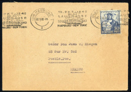 1949, Bizone, 105, Brief - Briefe U. Dokumente