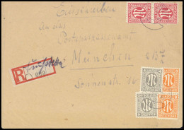 1945, Bizone, 8 (2) U.a., Brief - Briefe U. Dokumente