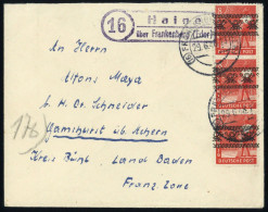 Bizone, 38 I (3), Brief - Briefe U. Dokumente