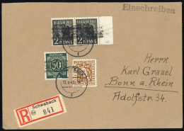 1948, Bizone, 66 I U.a., Brief - Briefe U. Dokumente