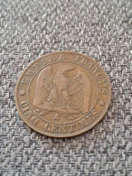 5 Ct Napoleon 1864 A - 5 Centimes