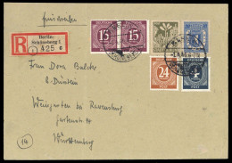 1945, SBZ Berlin Brandenburg, 7 A U.a., Brief - Berlin & Brandenburg