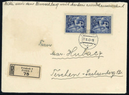 1943, Böhmen Und Mähren, 130 (2), Brief - Autres & Non Classés