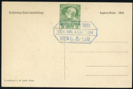 1909, Österreich, PP 14, Brief - Mechanische Stempel