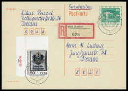 1990, DDR, P 89, 3304, Brief - Other & Unclassified