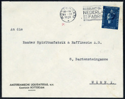 1938, Niederlande, 320, Brief - Altri & Non Classificati