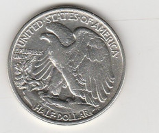 -  MONNAIE 1 DOLLAR 1947 En Argent Poids 12.50 G - - Colecciones