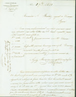 LAS Lettre Autographe Signature Jacques Laffitte Banquier Et Homme D'État Français Caisse Générale Commerce & Industrie - Other & Unclassified