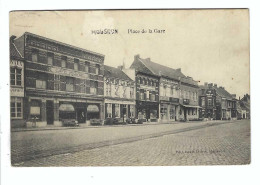 MOUSCRON   Place De La Gare 1913 - Moeskroen