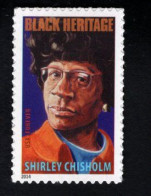 1855238481  2014 SCOTT 4856 (XX) POSTFRIS MINT NEVER HINGED  - BLACK HERITAGE - SHIRLEY CHISHOLM CONGRESSWOMAN - Nuevos