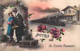 CPA 53 AMITIES DE SAINTE SUZANNE / TRAIN - Autres & Non Classés