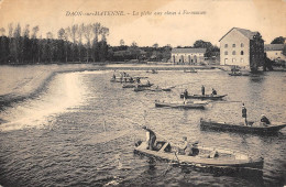 CPA 53 DAON LA MAYENNE / LA PECHE AUX ALOSES A FORMUSSON - Other & Unclassified