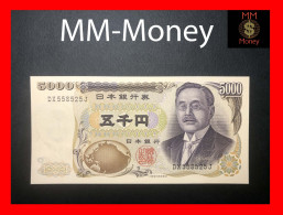 Japan  5.000  5000  Yen  1984  P.  98  *double Letter Serial # Prefix*  *scarce*   UNC - Japan