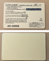 Misprint Mint USA UNITED STATES America Prepaid Telecard Phonecard, Misprint Without Printed Front, Set Of 1 Mint Card - Colecciones