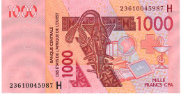 W.A.S. NIGER P615Hw 1000 FRANCS (20)23 2023 Signature 46 UNC. - West African States