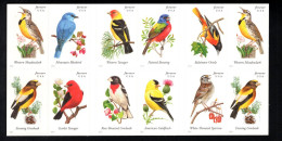 1855242273  2014 SCOTT 4891B (XX) POSTFRIS MINT NEVER HINGED  -  FAUNA - SONGBIRDS COMPLETE BOOKLET - Ongebruikt