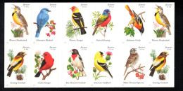 1855242273  2014 SCOTT 4891B (XX) POSTFRIS MINT NEVER HINGED  -  FAUNA - SONGBIRDS COMPLETE BOOKLET - Unused Stamps