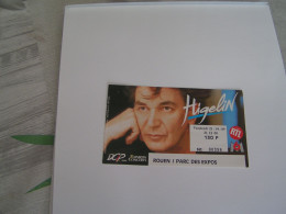 Billet Concert Jacques HIGELIN  - Rouen 21 Avril 1989 - Biglietti Per Concerti