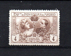 España   1907   .-   Y&T  Nº    241    *   C/charniere   ( B ) - Usados