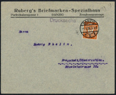 1926, Danzig, 193 X B, Brief - Briefe U. Dokumente