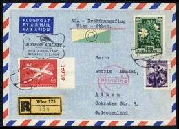 1959, Österreich, ANK 22, Brief - Mechanische Afstempelingen
