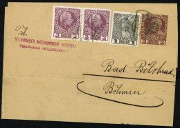 1916, Österreich, S 8 U. A., Brief - Machine Postmarks