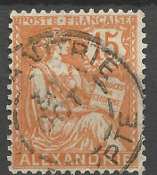 ALEXANDRIE N° 25 CACHET ALEXANDRIE / Used - Oblitérés