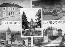 BAZOCHES Du MORVAN -  5  VUES  De 1965 - - Bazoches